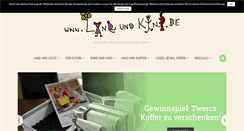 Desktop Screenshot of land-und-kind.de